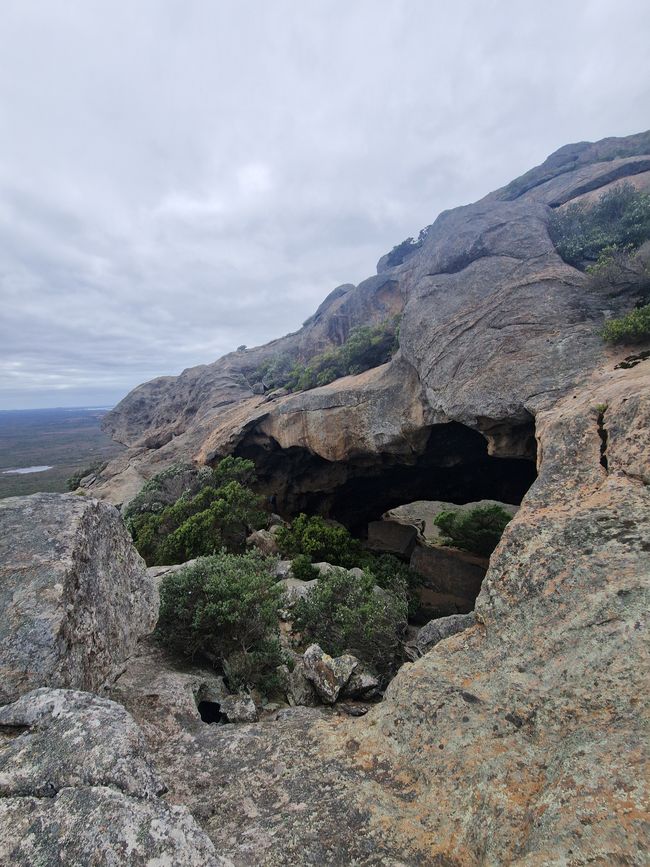 Höhle auf dem Frenchman Peak