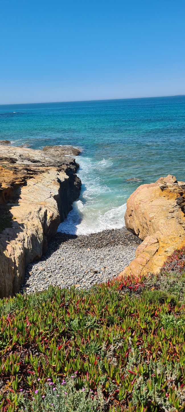 1. Etappe Sines - Porto Covo