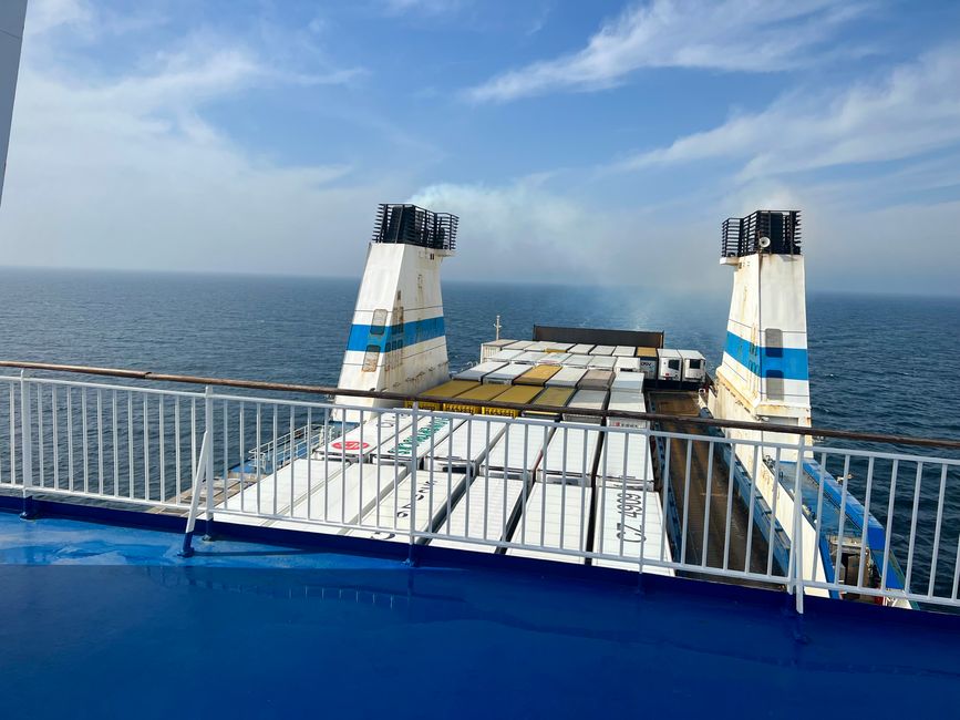 Ferry ride to Helsinki