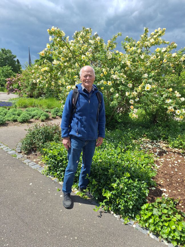Radeln zum Rosengarten
