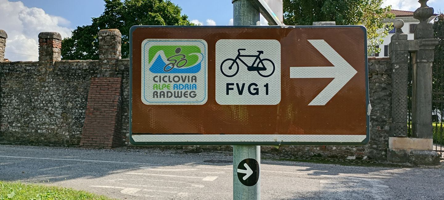 Auf dem Alpe-Adria-Radweg 