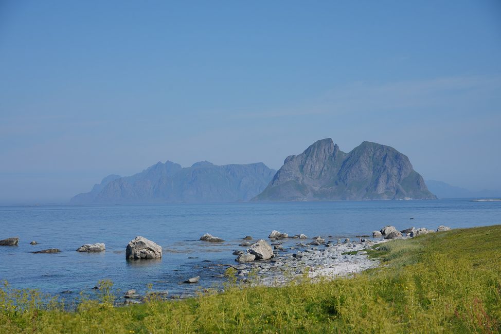 Blick über den Moskenstraumen