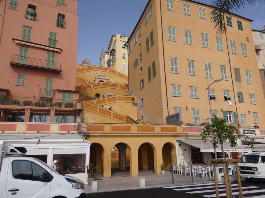 Ruhetag in Menton