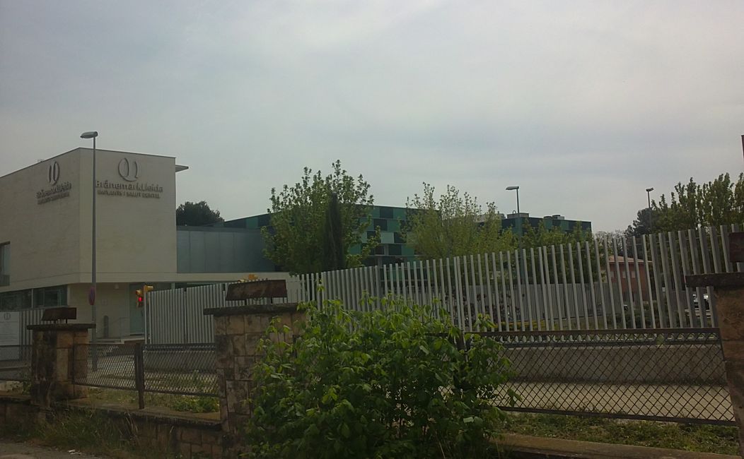 Foto dalla mia auto a Lleida (Catalogna, Spagna) (aprile 2019)