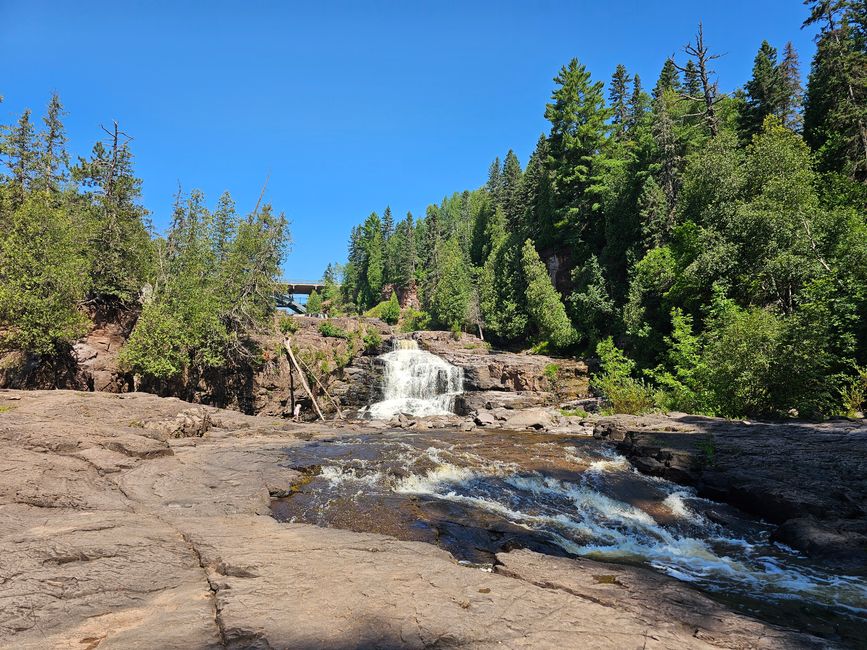 At the Split Rock River Shore