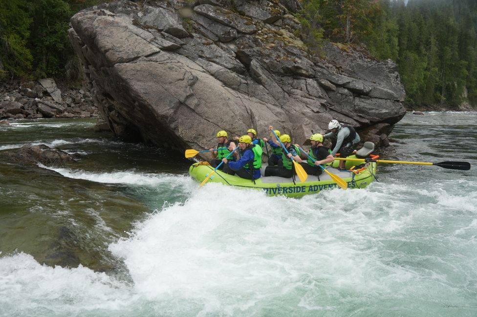 Tag 11: Wildwasser-Rafting