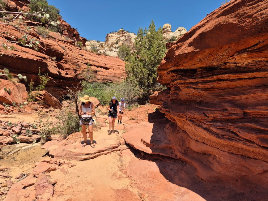 Weg zum  Bryce Canyon
