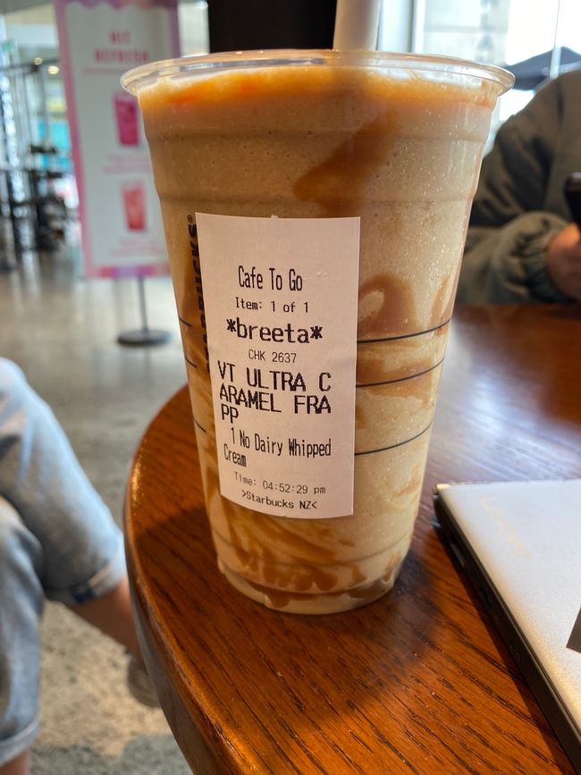 Starbucks and my name