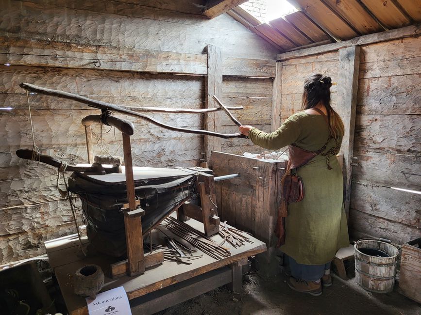 Schmiedin Burg Eketorp
