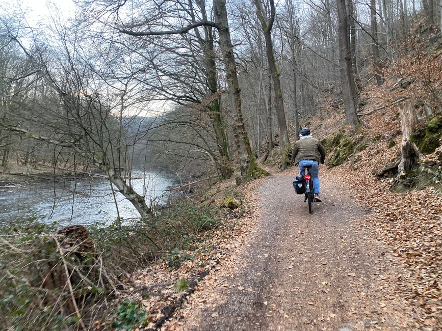 ...und um Solingen herum (im Tal der Wupper) sein kann