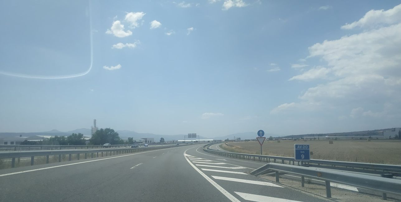 Photos from my car of Ávila (Castilla y León, Spain) (July 2024)