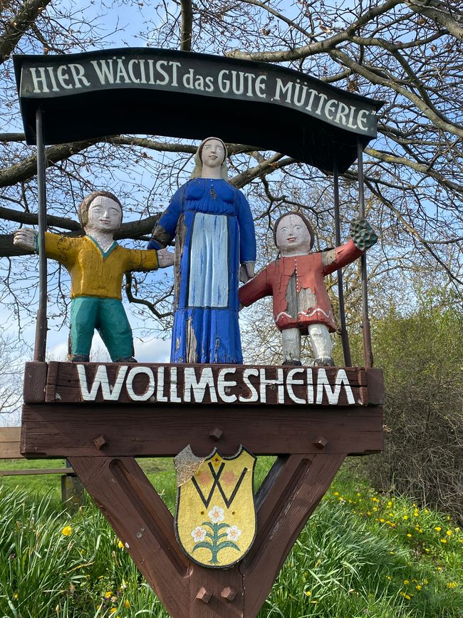 Ein Bildstock namens "Wollmesheimer Mütterle"