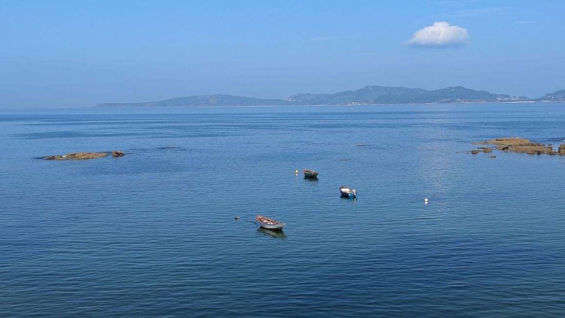 Eighth Stage on the Camino Portugues da Costa from Baiona to Vigo