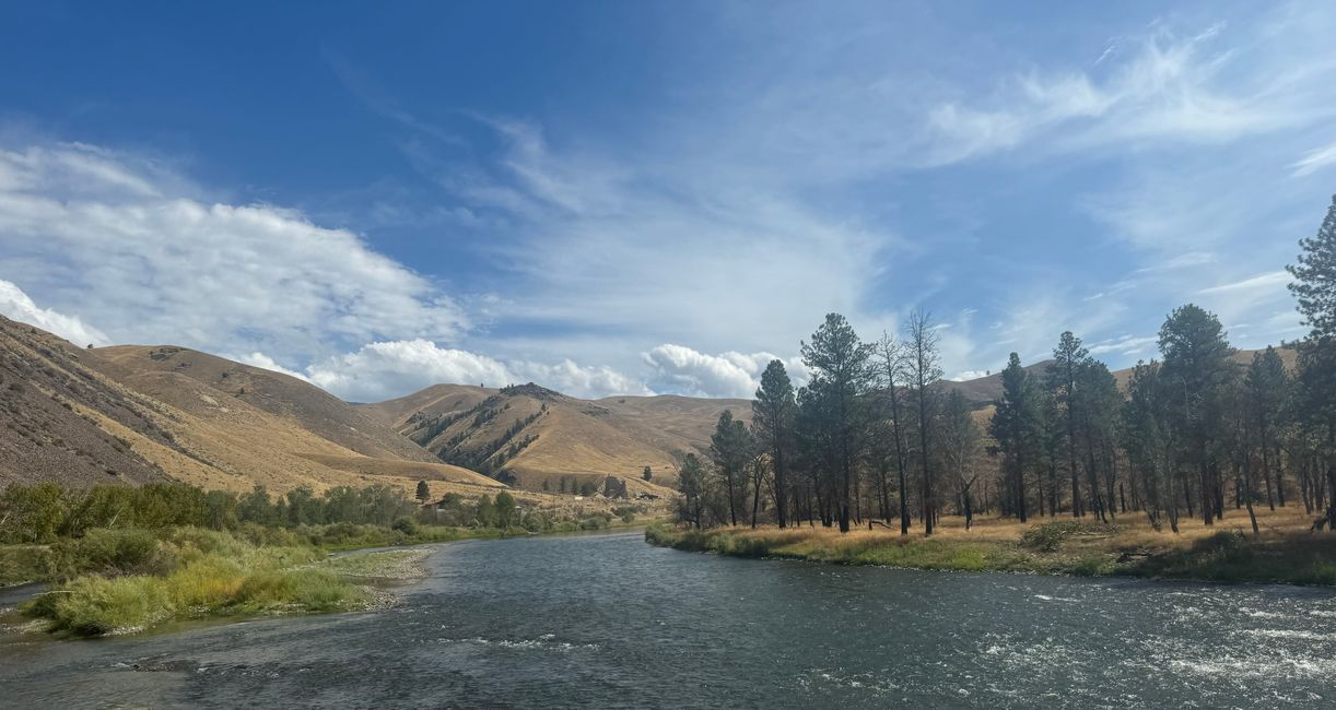 From Glacier NP via Missoula to Hailey