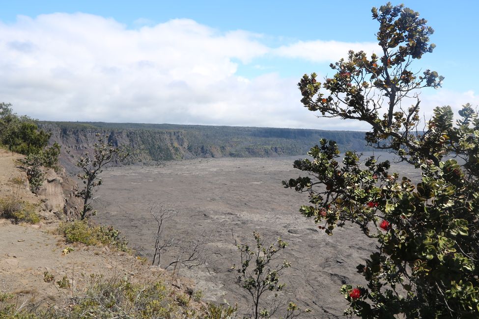 We are visiting the Kilauea Volcano