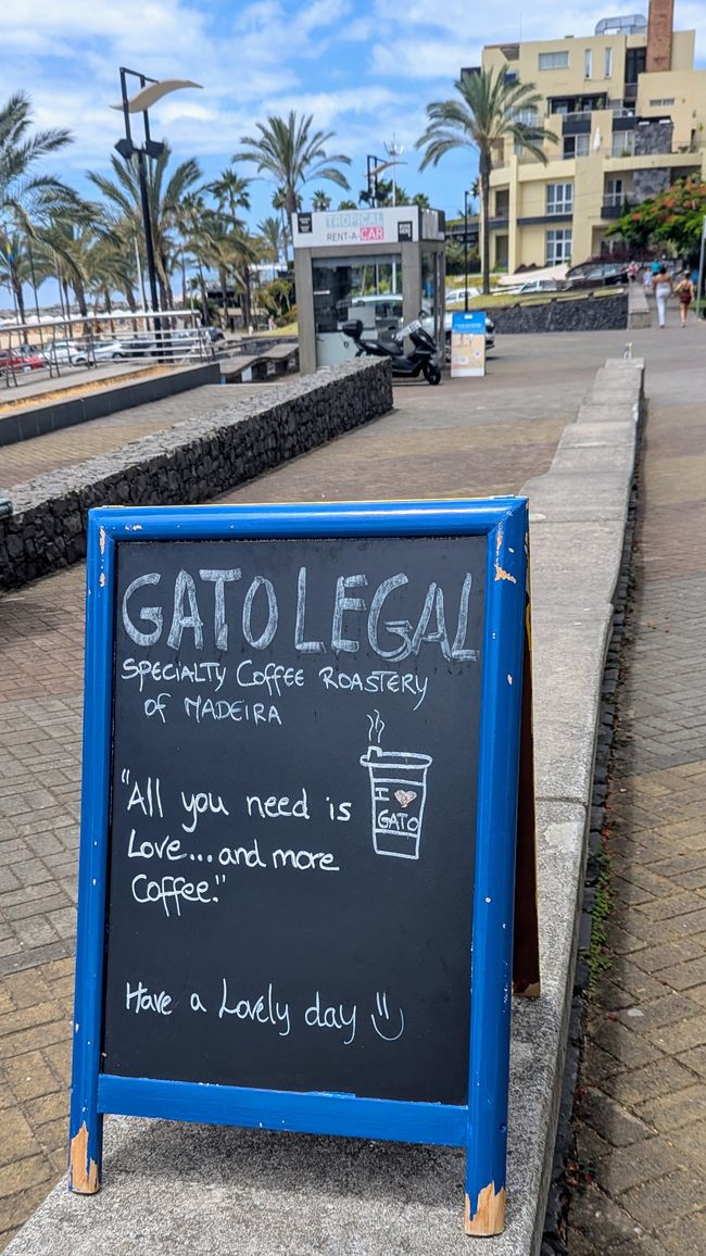 Bester Kaffee auf der Insel (angeblich)