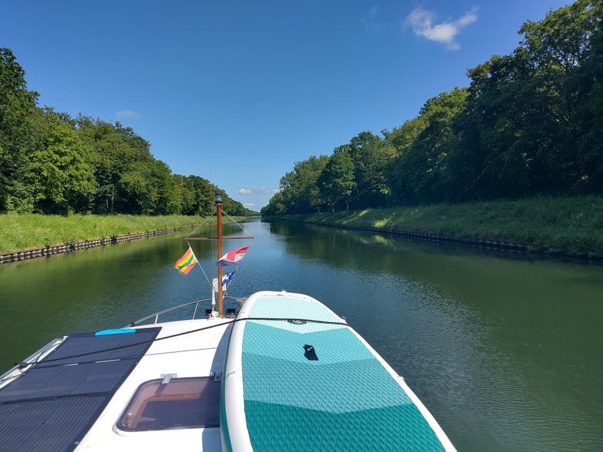 von Oldenburg über die Weser, den MLK, Havel bis zum Schiffshebewerk bei Oderberg