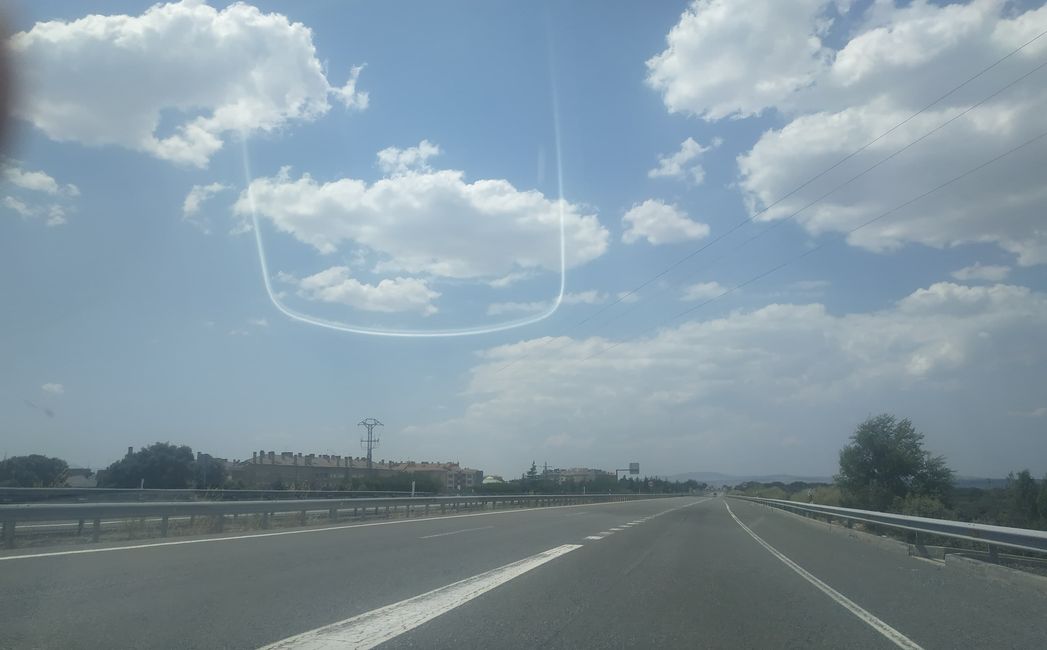 Photos from my car of Ávila (Castilla y León, Spain) (July 2024)