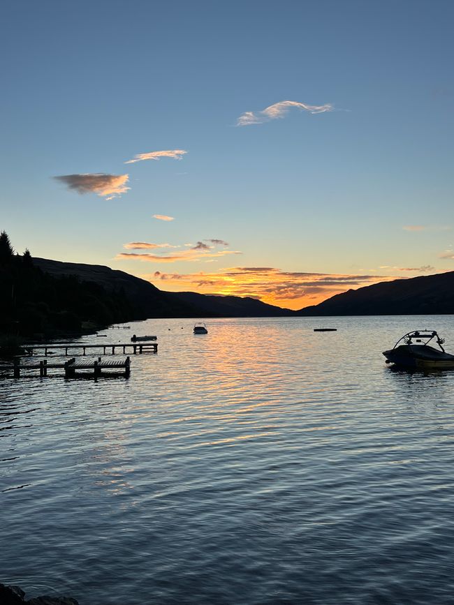 La última excursión desde Loch Earn...