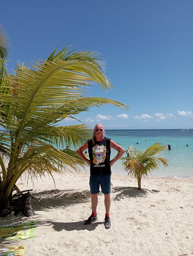 Ausflug nach Grande Terre, die östliche, flache Seite von Guadeloupe