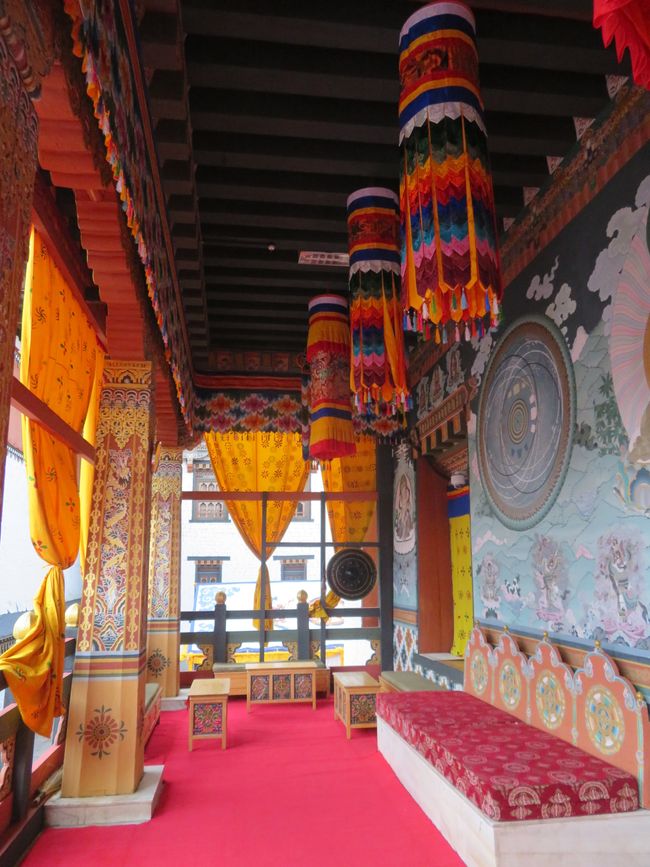 Dzong in Thimphu