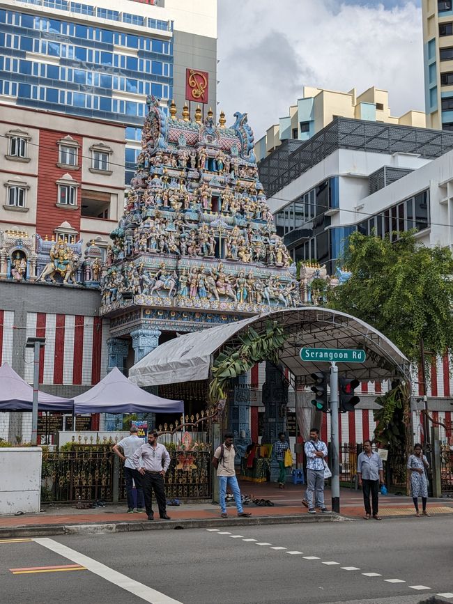 Indian temple in Singapore