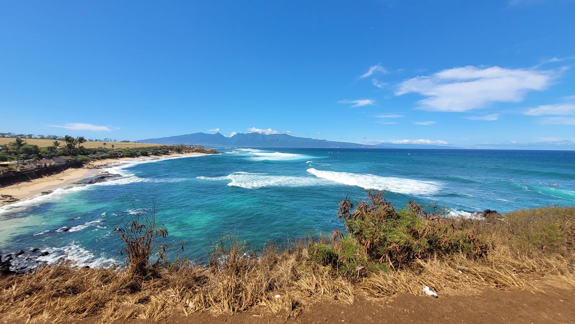 y ahora vamos hacia arriba al Haleakala a 3000 metros