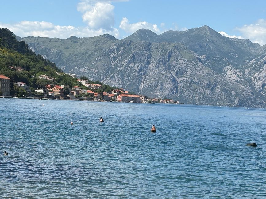 Budva e la baia di Kotor