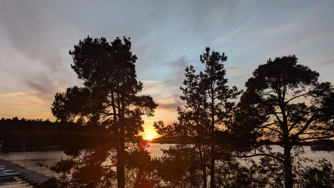 Sonnenuntergang in Rauma