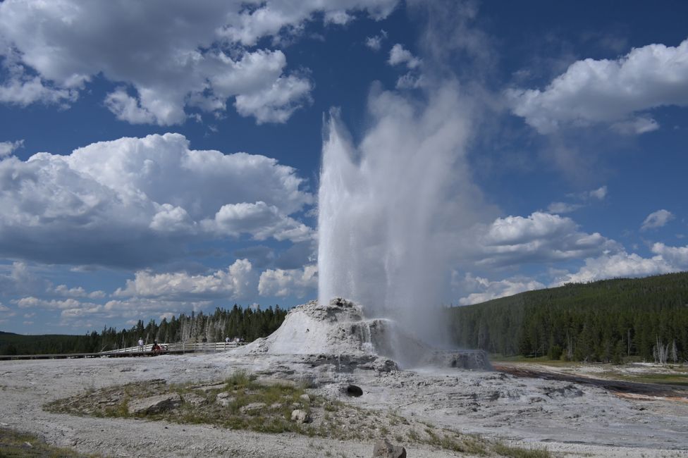 Bassin supérieur des geysers - Geyser Castle