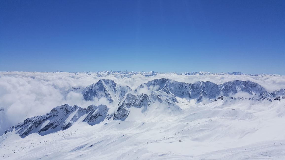 Zugspitze im Winter