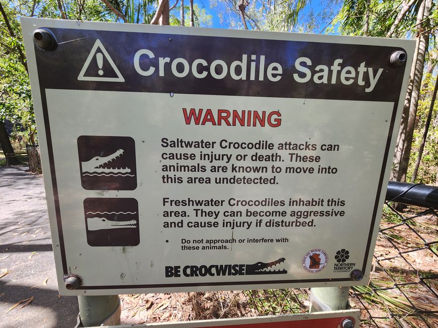 Tag 3, 27. April: Jumping Crocodiles!