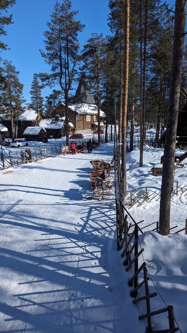 Tag 14 Rovaniemi - oder - was hat Santa mit Polarlichtern zu tun???