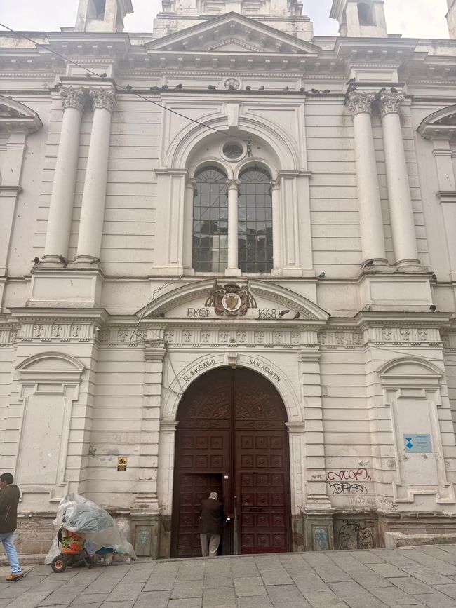 Gebäude am Plaza Murillo