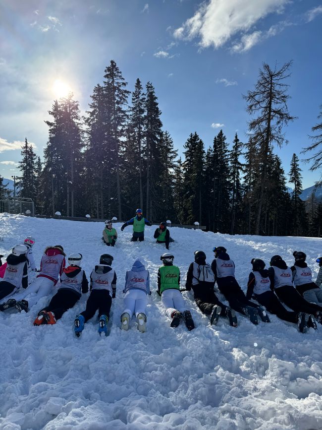Yoga 🧘🏼 im Schnee