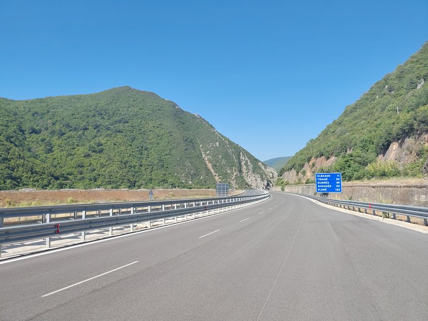 Private Fahrbahn