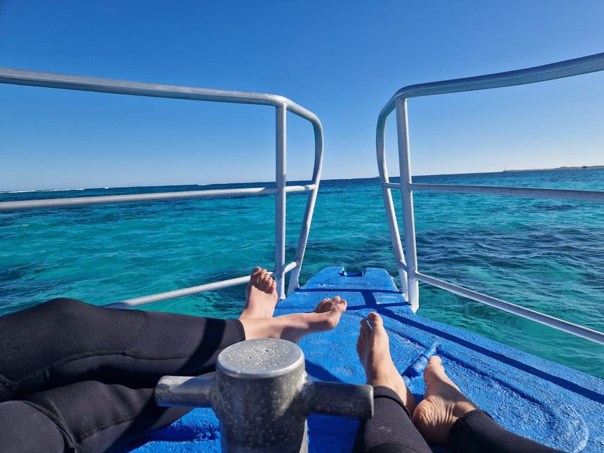 Arrival at the Ningaloo coast