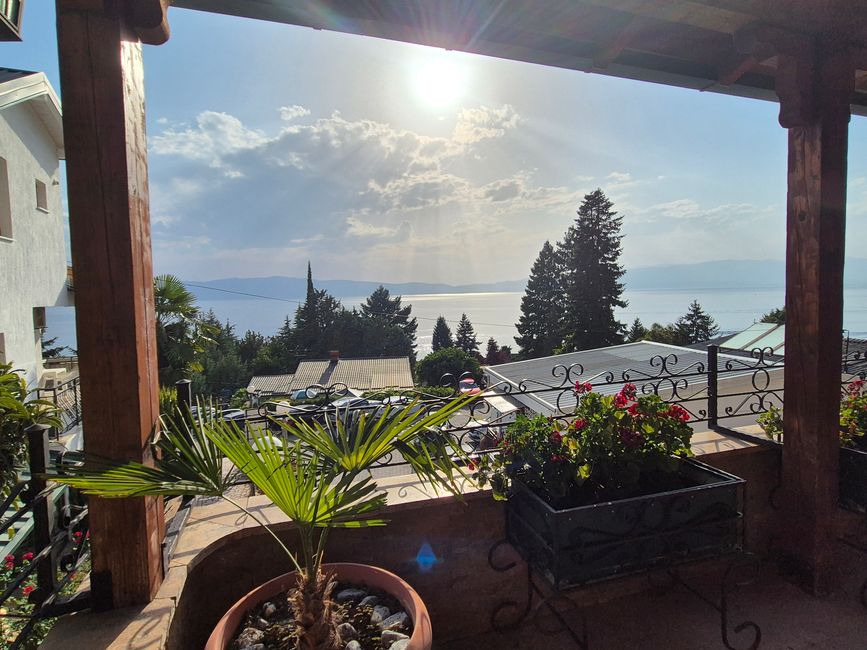 Lac d'Ohrid Macédoine du Nord