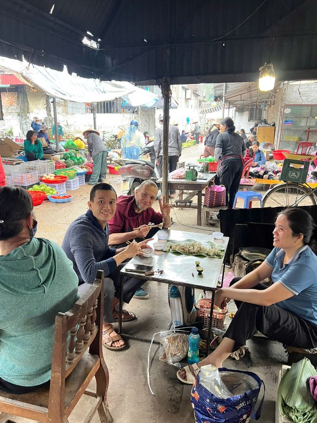 Zu Besuch bei Khanh's Familie