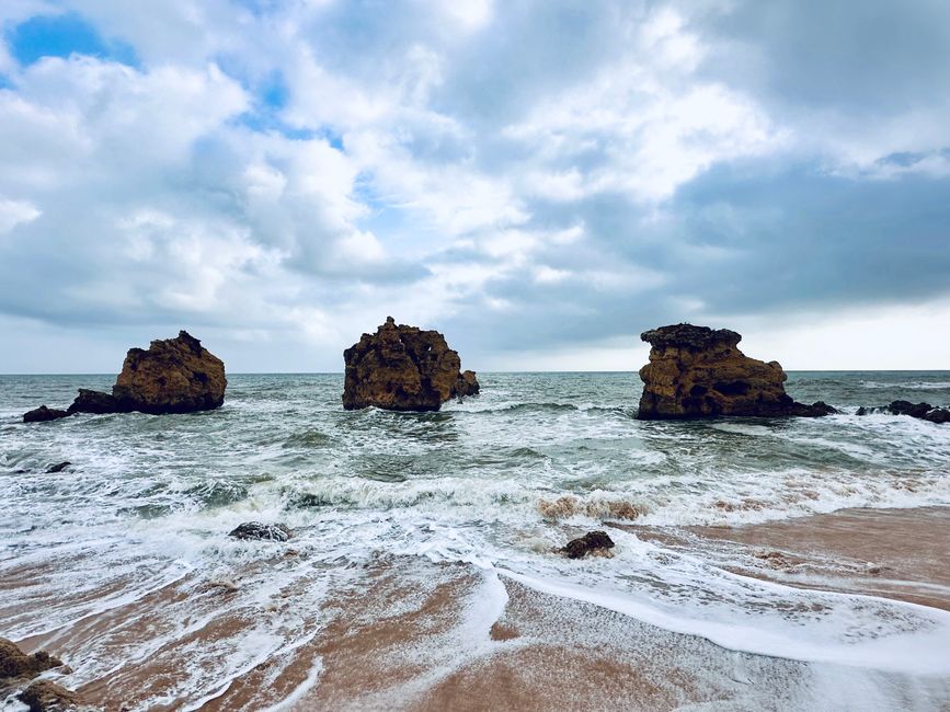 Praia São Rafael und Praia dos Arrifes