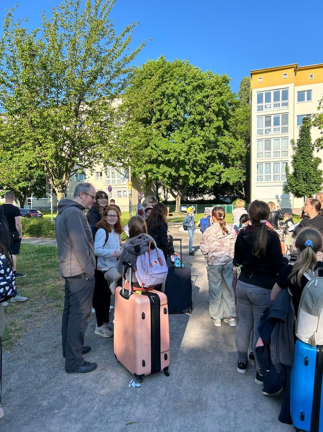 School trip to Petzow