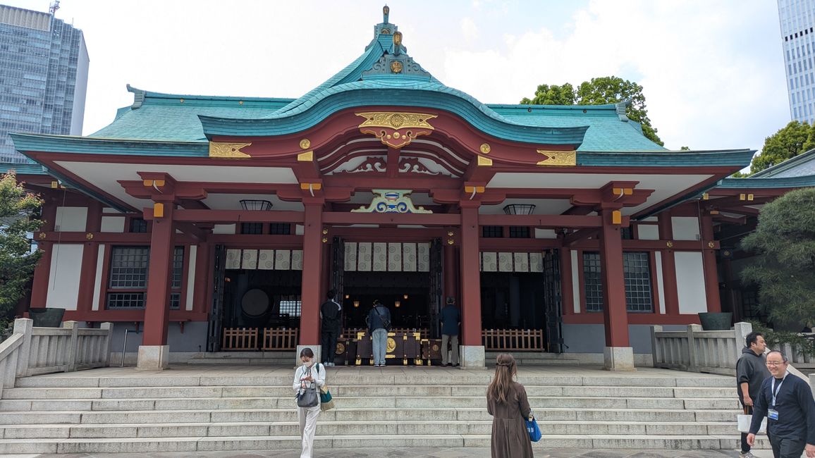 Tenno ji Tempel, Nezu Schrein, Hie und Innrie Schrein