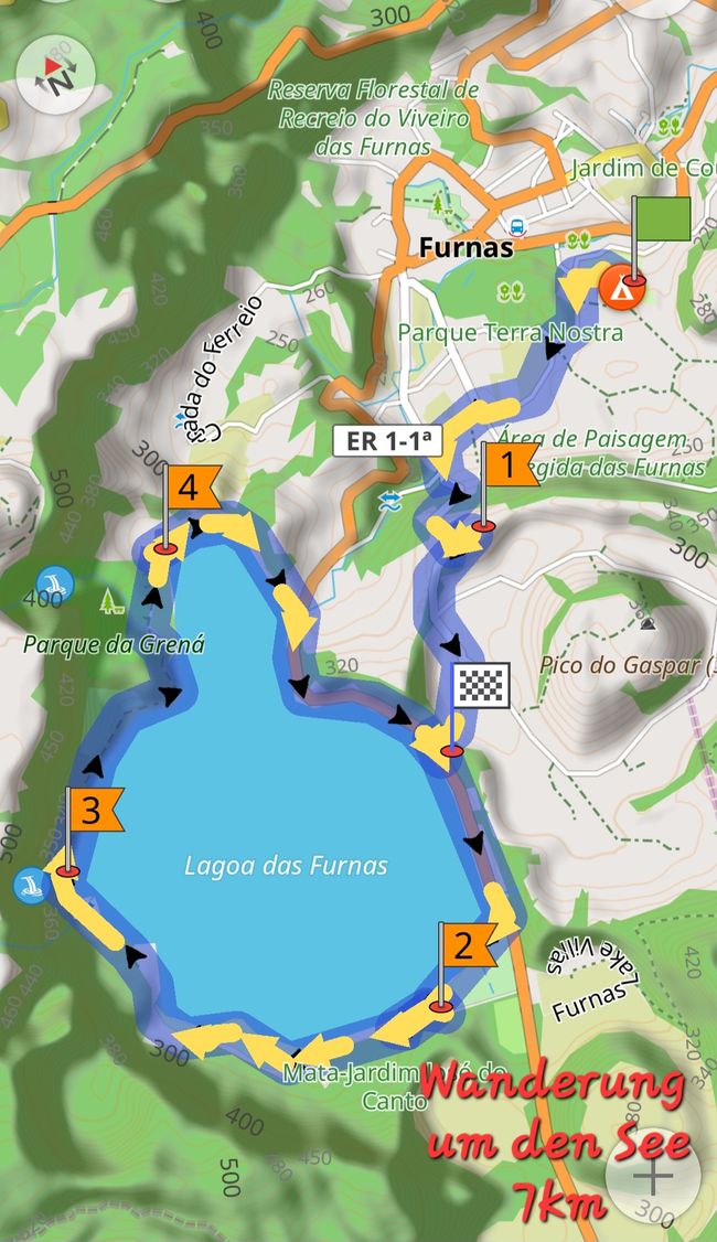 Einmal um den See