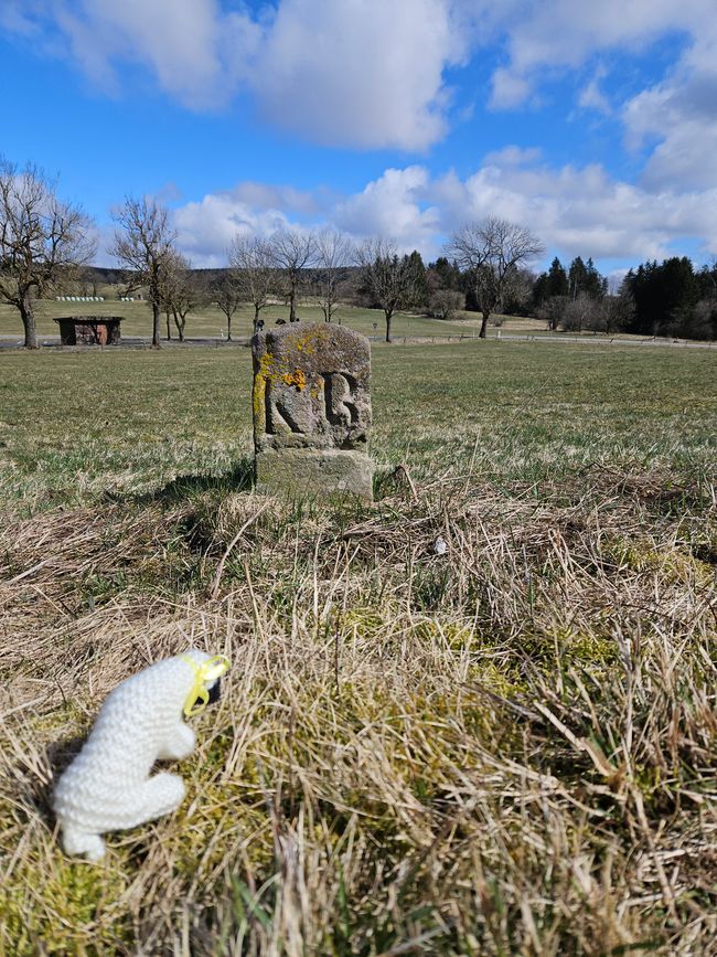 Boundary Stone Bavaria/Hesse
