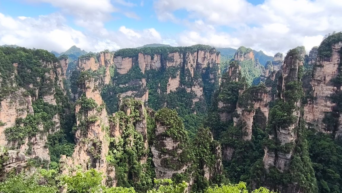 22. Mai.  Naturpark Zhangjiajie