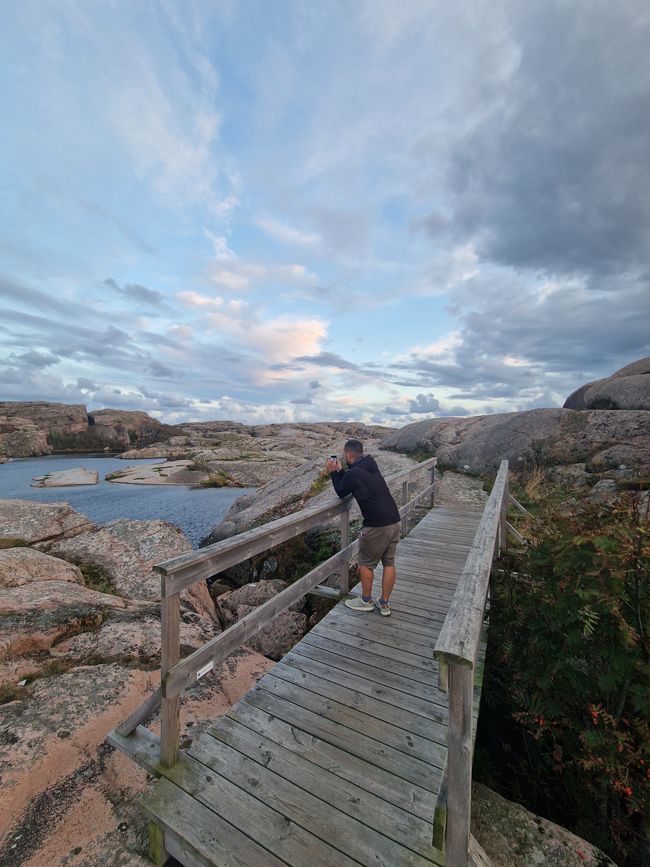 Schweden 10. Tag - Am Vänern See vorbei, Fossen Camping und Smögen