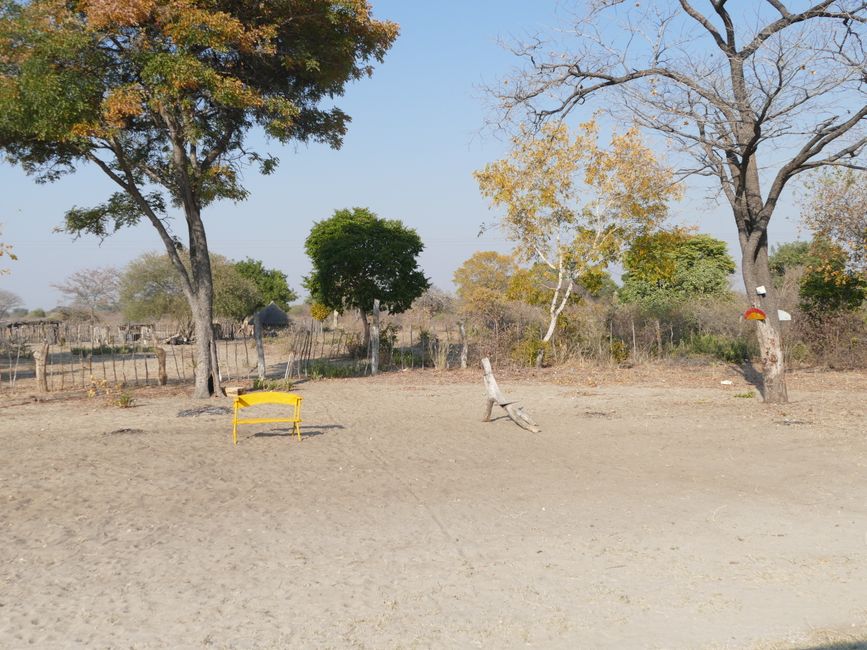 Caprivi and the yellow bench