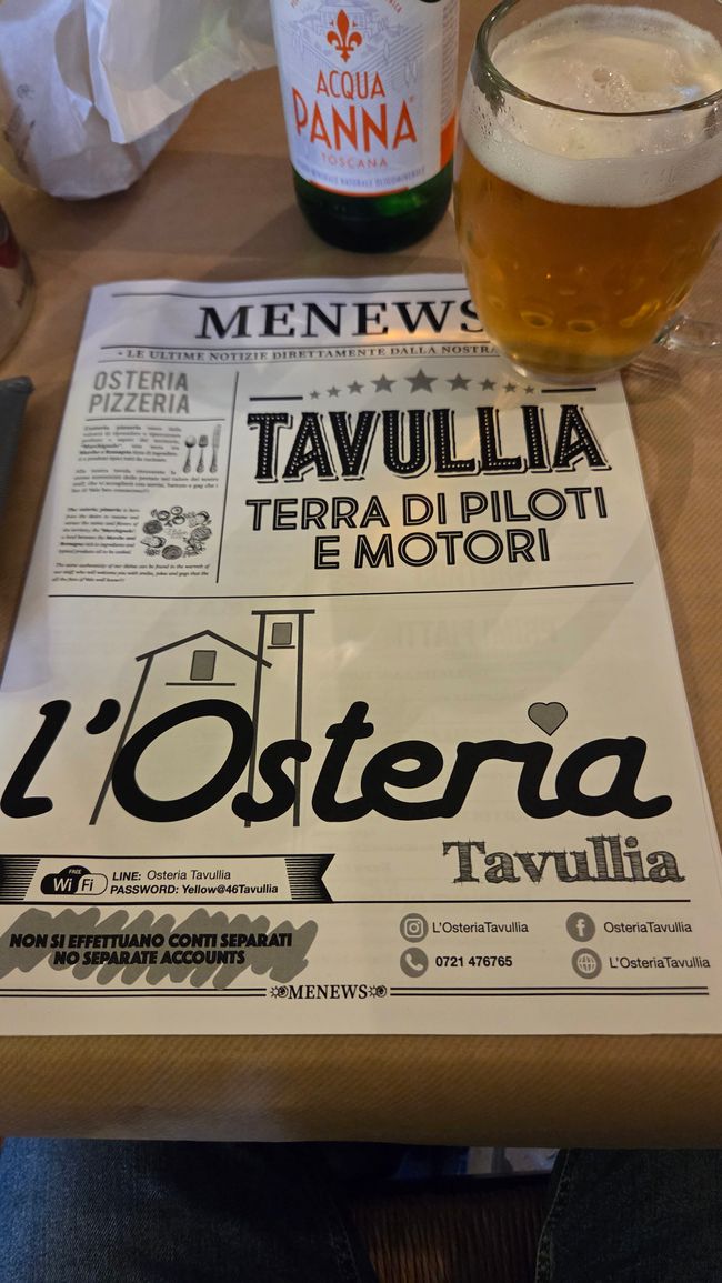 L’Osteria Tavullia