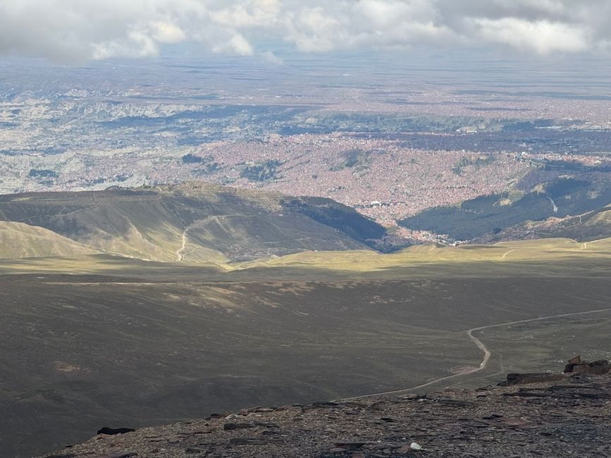 En route vers Chacaltaya