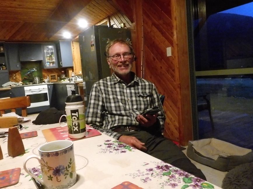 WWOOFer Uwe, 64Jahre